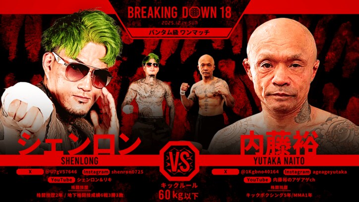 【写真・画像】ブレイキングダウン18（Breaking Down18）試合速報・対戦カード・大会情報　15枚目