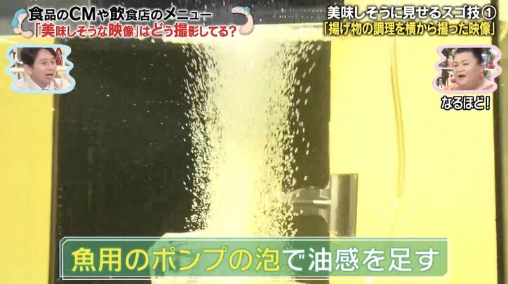 マツコ&有吉、“揚げ物調理を横から撮る映像”プロの知られざる手法に驚愕「なるほど…スゴい!」