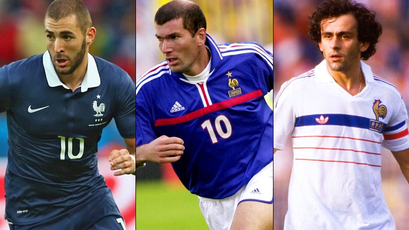 2002年サッカーワールドカップ フランス代表アウェイユニホーム-