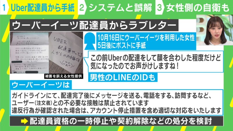 ABEMAヒルズ【平日ひる12時〜生放送】 - 最新NEWS - Uber配達員からのラブレター 住人恐怖 (ニュース) | 無料動画・見逃し配信を見るなら | ABEMA
