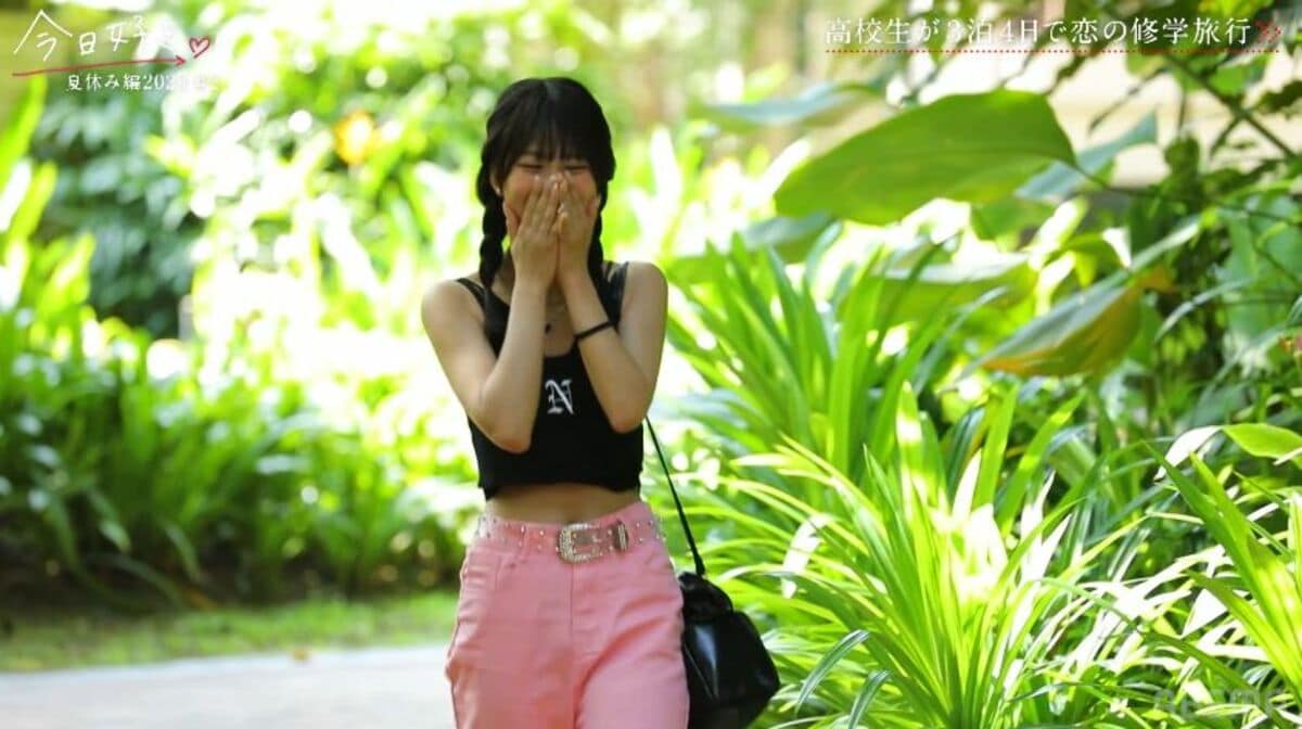 JC私服エロ 清楚系女子がウエストちらり！スタイルの良さが際立つ大胆私服に「ギャップですね」「意外」スタジオも絶賛『今日好き』夏休み編2023第2話 | 恋愛 |  ABEMA TIMES | アベマタイムズ