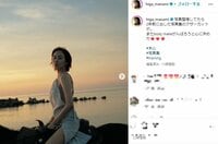 比嘉愛未、2年前の“美ボディ”ショットを公開 「美しすぎます！」「スタイルめちゃいい」とファン絶賛