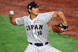 大谷翔平“侍版・投打二刀流”で快投！最速160キロで4回1安打無失点5奪三振 自身初のWBCで躍動