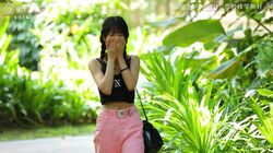 清楚系女子がウエストちらり！スタイルの良さが際立つ大胆私服に「ギャップですね」「意外」スタジオも絶賛『今日好き』夏休み編2023第2話