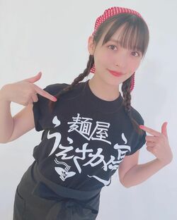 上坂すみれ、ラーメン店風衣装に「優勝」「開店はいつですか？」とファン大興奮