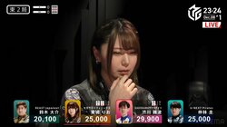 指を口元に当てて悩む私…人気女流雀士の考える様子が完全にグラビア級「惚れちゃう」「美しい」／麻雀・Mリーグ