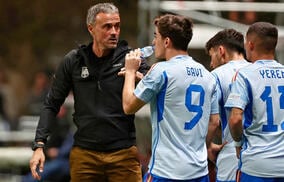 W杯で日本とも対戦するスペインは24名で臨む？ ルイス・エンリケ監督がユーロに続く可能性を示唆