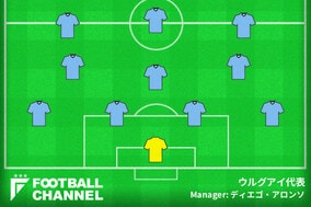 【スタメン速報】ウルグアイ代表、韓国代表戦先発メンバー発表。スアレス先発。カバーニはベンチ