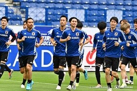 日本代表、チュニジア戦へ24名で前日練習　監督欠場明言の中山が欠席