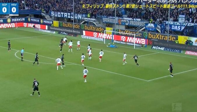 【写真・画像】スタジアム騒然！ 新怪物・オリーセ、確信歩き…“衝撃の約33メートル超ロングシュート”「見てないw」「カッコよすぎん？」相手GKの隙を見逃さない→ガラ空きゴールを射抜く一撃　1枚目