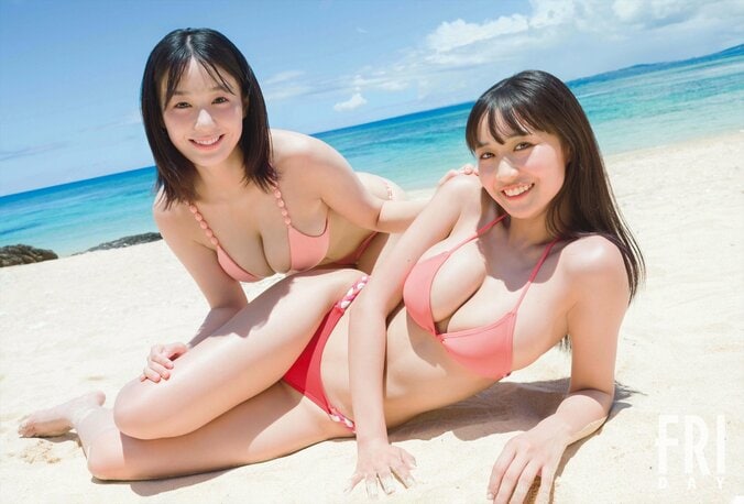 （左）高野真央（右）溝端葵