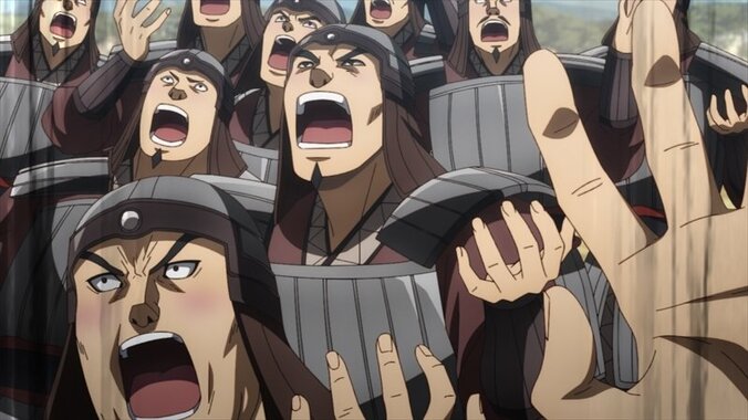 アニメ「キングダム」信の脳裏に羌カイの言葉が甦る…第21話先行カット＆あらすじ公開 6枚目