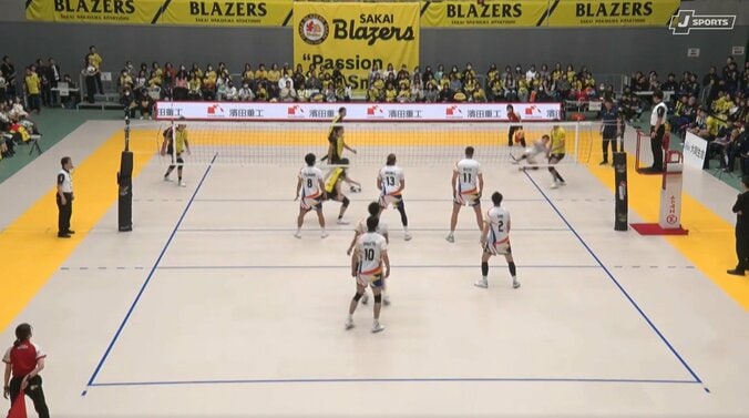 リベロも対応できず