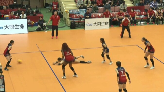 急落下で見事なエース