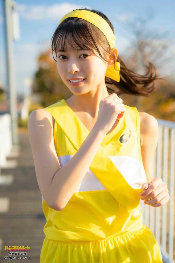ロージークロニクル・上村麗菜、「駅伝」テーマに届ける“全力なまぶしい姿” 「週刊！ハロプロ写真館」カット 2枚目
