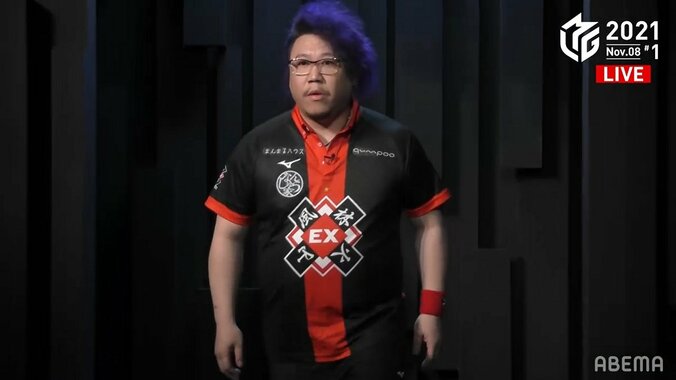 秋の巨峰か、それともミニオン？松ヶ瀬の“パープルヘアー”に視聴者ビックリ「プロレスラーですか？ｗ」／麻雀・Mリーグ 2枚目