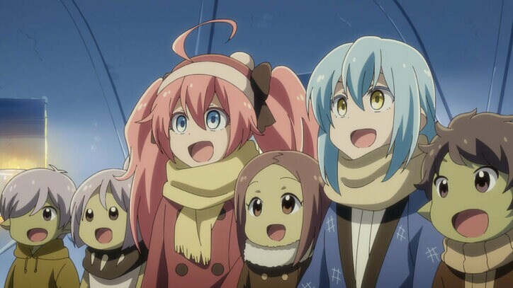 アニメ「転スラ日記」雪にダイブしたい衝動が抑えられない!?第10話あらすじ&先行カット公開