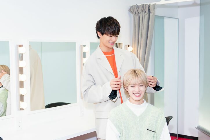 佐野勇斗&山中柔太朗、M!LKは言いづらいこともしっかり言い合える仲「みんなと本音でぶつかるようにしている」『オオカミちゃんとオオカミくんには騙されない』