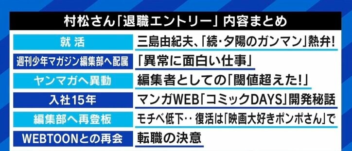 「バイオの2周目に突入した感じ。“でもロケランないぞ”みたいな（笑）」 退職エントリが話題のマンガ編集者、20年務めた講談社からWEBTOONへ
