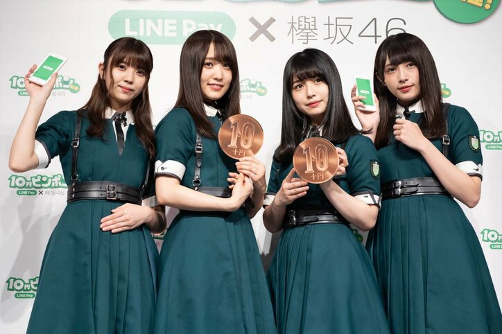 欅坂46が新CM発表会に登場、菅井友香が地震被災者気遣うコメントも