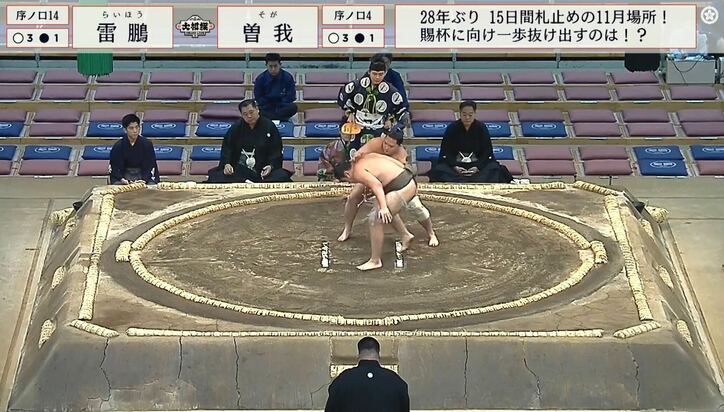 【写真・画像】「あんたかっけぇよ…」尊富士、土俵下に落下した力士に紳士な振る舞い「惚れる」「やだ優しい」絶賛の声　1枚目