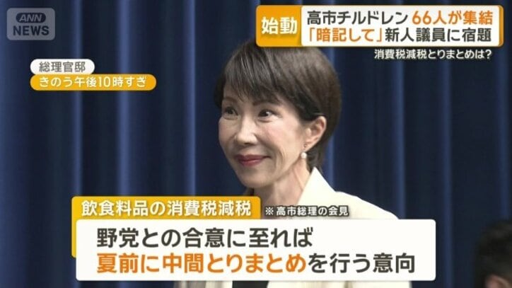 消費税減税とりまとめは？