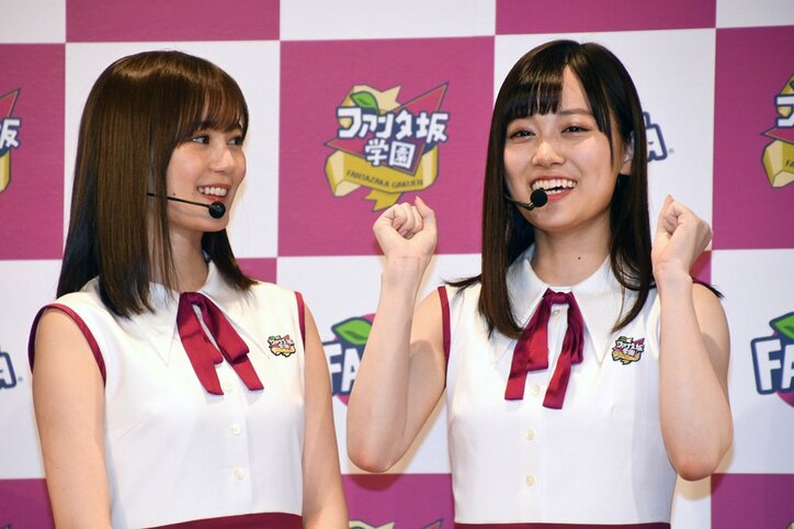 カズレーザー、斎藤飛鳥に「小顔すぎる!」 乃木坂メンバーが「変顔ボトル」に大はしゃぎ