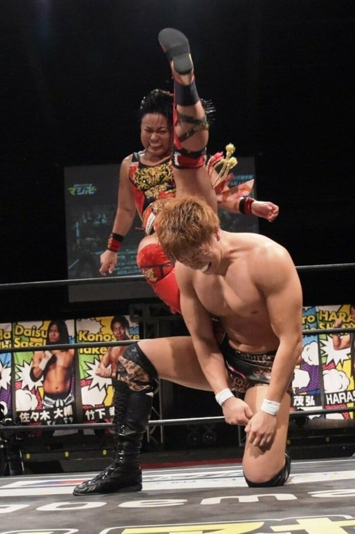 「まだ里村明衣子、お前の首を取ってない」　男と女の全力真っ向勝負！センダイガールズ対ALL OUTが開戦！