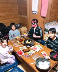 みきママ『バンガローに泊まりに来ました～！！』