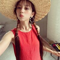 「目の保養」「世界一可愛い」中条あやみ、麦わら帽子を被ったツインテールオフショットに称賛の声