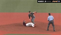 里崎氏、ピンチの芽を摘んだサインプレーを称賛　詳細解説に「なるほど」「このプレーはエグイ」と反響