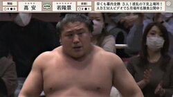 【画像】高安を破って“ドヤ顔”の若隆景