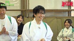 豊島将之九段、黄色い声援「頑張ってー！」に照れ顔 書道パフォーマンスに初挑戦「楽しかった」／将棋・ABEMA地域対抗戦