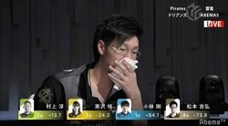 溢れる悔しさ、滲む涙 松本吉弘が痛恨の箱下ラス「自分に悔しいです」／麻雀・Mリーグ