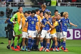 「ドーハの奇跡達成！」“優勝候補”ドイツに日本が逆転勝利！ファンは歓喜の声！「ジャイキリだーー！」【W杯E組】
