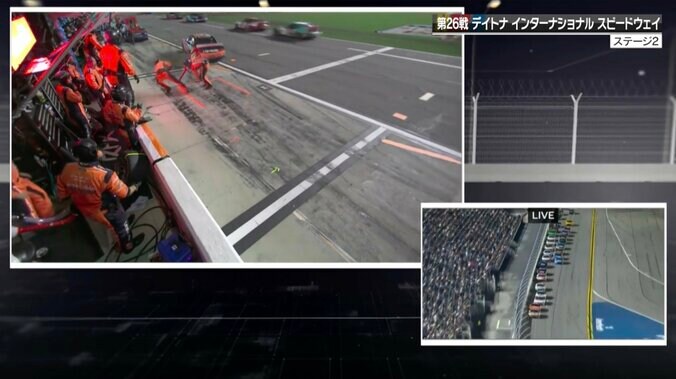 「危ない」給油中に“急発進”→クルー同士が激突し転倒！ お粗末なピットインに解説者も苦言「せっかくガスだけ入れてるのに…」 2枚目