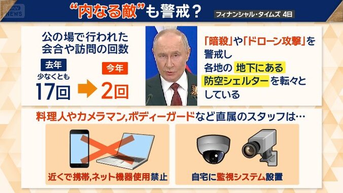 “内なる敵”も警戒？