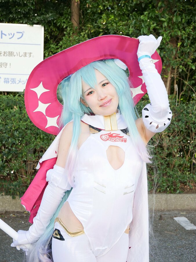 【写真・画像】レーシングミク 2024コスプレ画像　7枚目