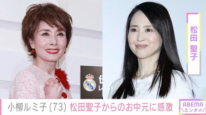 【写真・画像】小柳ルミ子(73)松田聖子からのお中元に感激！「以心伝心って事カナ」　1枚目
