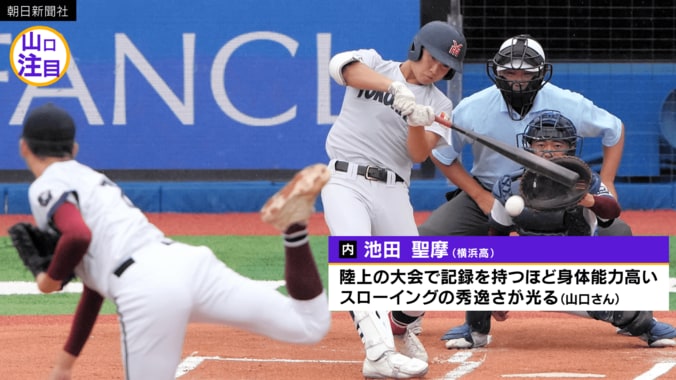 読売ジャイアンツに3位指名された池田聖摩選手