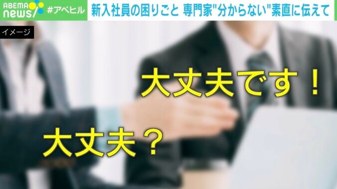 【写真・画像】「大丈夫です！」しか言わない新入社員のトリセツとは？ 専門家「できるだけ早くたくさん失敗させて」　1枚目