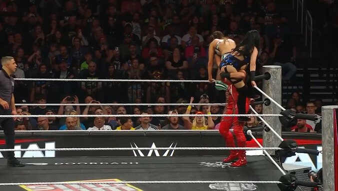 興奮気味のハルク・ホーガン風ファン