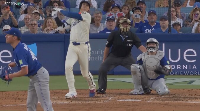 【映像】大谷の豪快40号でピッチャー“確信ガックリ”