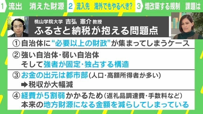 ふるさと納税が抱える問題点