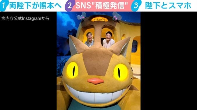 宮内庁公式Instagramから