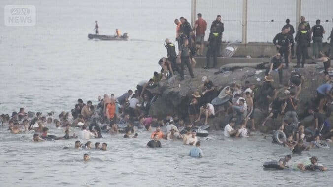 スペイン飛び地セウタへの不法移民大量流入 背景に西サハラを巡る“3カ国の思惑”か 1枚目