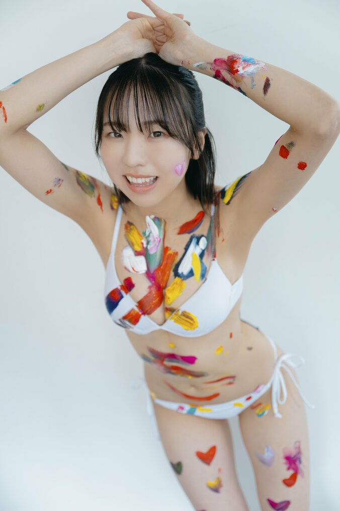 アップアップガールズ（2）・佐々木ほのか、“最強スマイル＆大人な色気”のフレッシュグラビア 『ヤングキングBULL』初登場＆表紙 2枚目