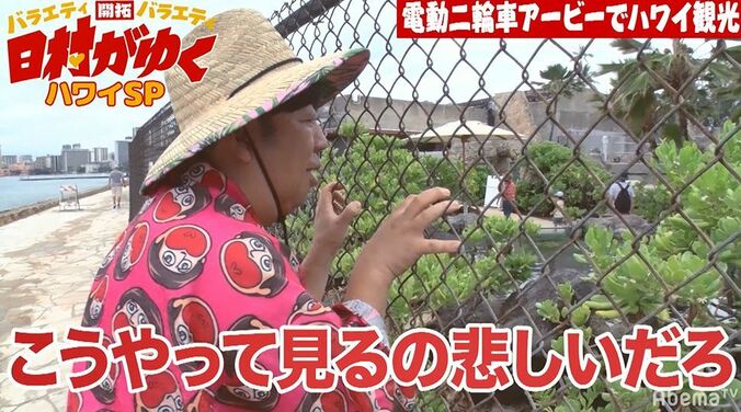 バナナマン日村、ハワイの