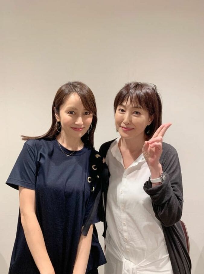 矢田亜希子、“似てる”と言われていた高島礼子と2ショット「もう光栄です」 1枚目