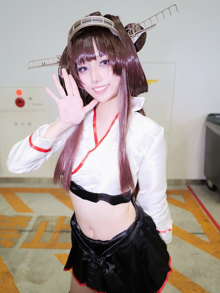 [Photos/Images] "Got Hooked Instantly": From Discovering "KanColle" in First Year of Junior High School to Showcasing Kongou Race Queen Cosplay! 4th